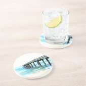 Augustine Angelpfeifer Getränkeuntersetzer (Seite)