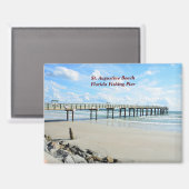Augustine Beach Angelpferd Magnet (Vorderseite/Rückseite)