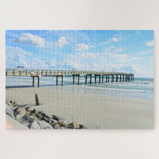 Augustine, Florida Beach Pier Puzzle (Horizontal)