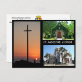 Augustine, Florida Feiertagspostkarte (Vorne/Hinten)