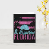Augustine Florida Fl Citrus Staat Miami Vibes Karte (Gelbe Blume)