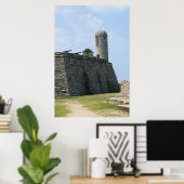 Augustine Florida Fort castillo de san marcos Poster (Heimbüro)