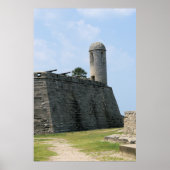 Augustine Florida Fort castillo de san marcos Poster (Vorne)