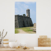 Augustine Florida Fort castillo de san marcos Poster (Küche)