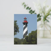 Augustine Florida Lighthouse Postkarte (Stehend Vorderseite)