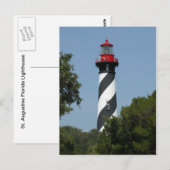 Augustine Florida Lighthouse Postkarte (Vorne/Hinten)