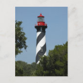 Augustine Florida Lighthouse Postkarte (Vorderseite)