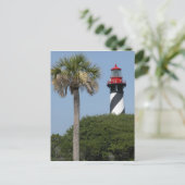 Augustine Florida Lighthouse Postkarte (Stehend Vorderseite)