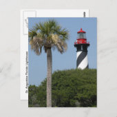 Augustine Florida Lighthouse Postkarte (Vorne/Hinten)