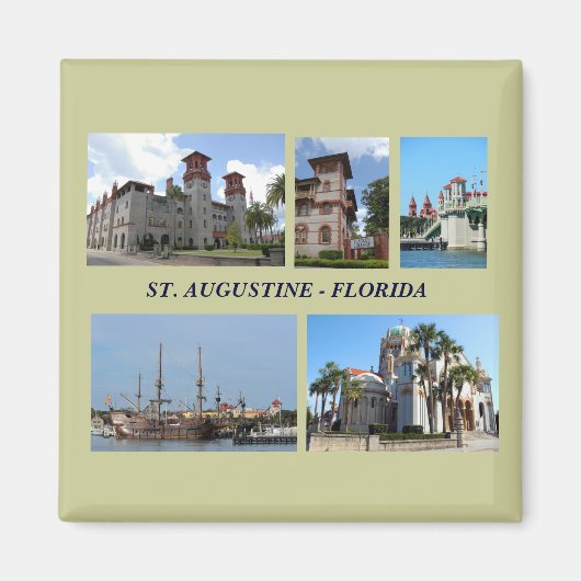 Augustine, Florida Magnet (Vorne)