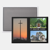 Augustine, Florida Magnet (Vorderseite/Rückseite)