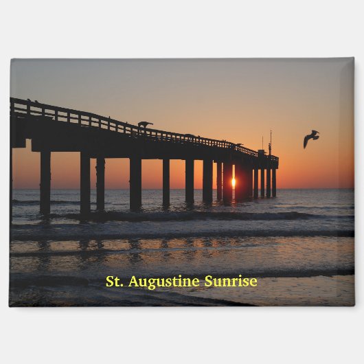 Augustine Florida Magnet (Vorderseite)