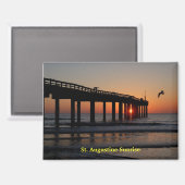 Augustine Florida Magnet (Vorderseite/Rückseite)