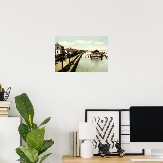 Augustine, Florida-Mauer Poster (Heimbüro)