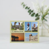 Augustine, Florida Postcard Postkarte (Stehend Vorderseite)