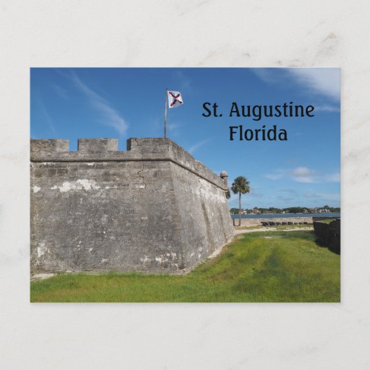 Augustine Florida Postkarte (Vorderseite)