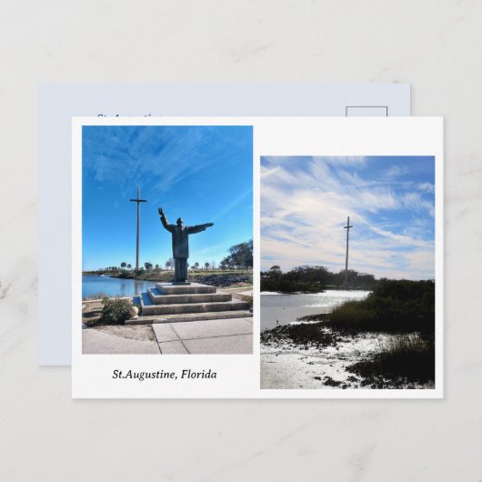 Augustine, Florida Postkarte (Vorne/Hinten)