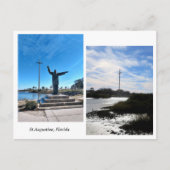 Augustine, Florida Postkarte (Vorderseite)