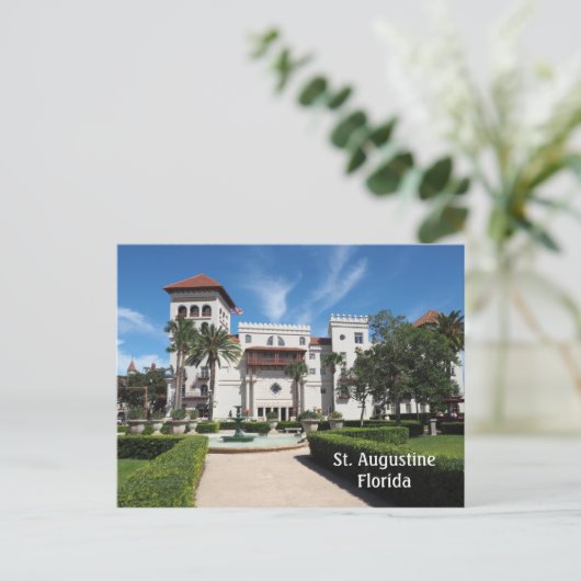 Augustine Florida Postkarte (Stehend Vorderseite)