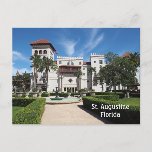 Augustine Florida Postkarte (Vorderseite)