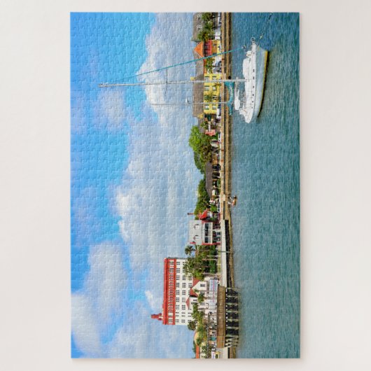 Augustine, Florida Riverfront Puzzle (Vertikal)