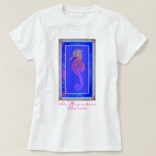Augustine Florida Seepferd T - Shirt