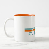 Augustine Florida Sun Palmen Zweifarbige Tasse (Links)