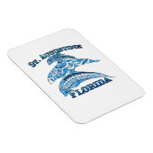 Augustine Florida Vacation Delphine Magnet (Rechte Seite)