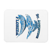 Augustine Florida Vacation Delphine Magnet (Horizontal)