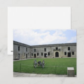 Augustine Fort Castillo de San Marcos II Postkarte (Vorne/Hinten)