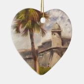 Augustine Fort - Castillo de san Marcos Keramikornament (Rechts)