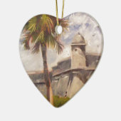 Augustine Fort - Castillo de san Marcos Keramikornament (Links)