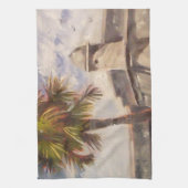 Augustine Fort - Castillo de san Marcos Küchentuch (Vertikal)