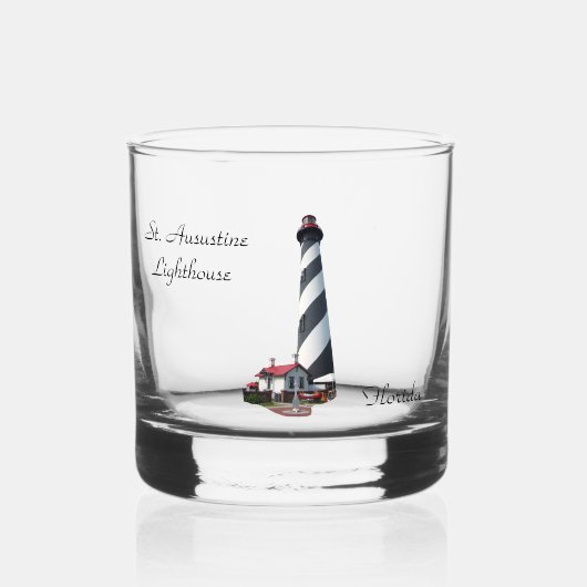 Augustine Lighthouse Rockglas Whiskyglas (Vorderseite)