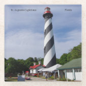 Augustine Lighthouse Untersetzer (Vorderseite)