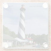 Augustine Lighthouse Untersetzer (Rückseite)