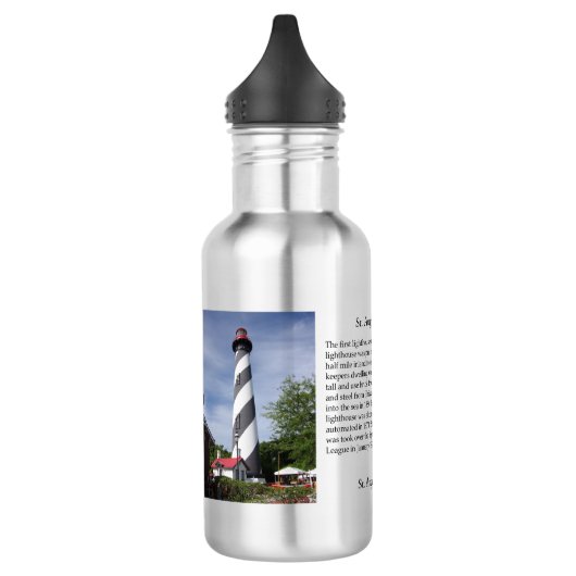 Augustine Lighthouse Wasserflasche (Links)