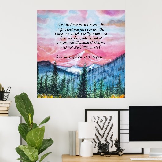 Augustine Poster (Heimbüro)