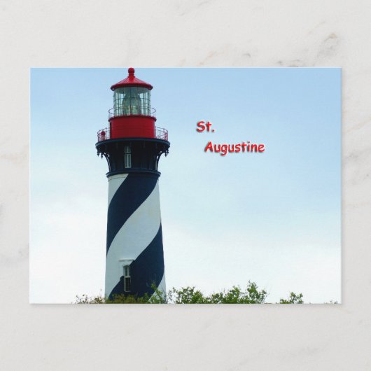 Augustine Postkarte (Vorderseite)