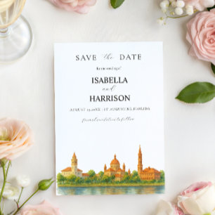 Augustine Skyline Save the Date Vorlage