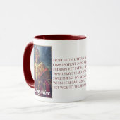 Augustine Tasse mit Zitat (Vorderseite Links)