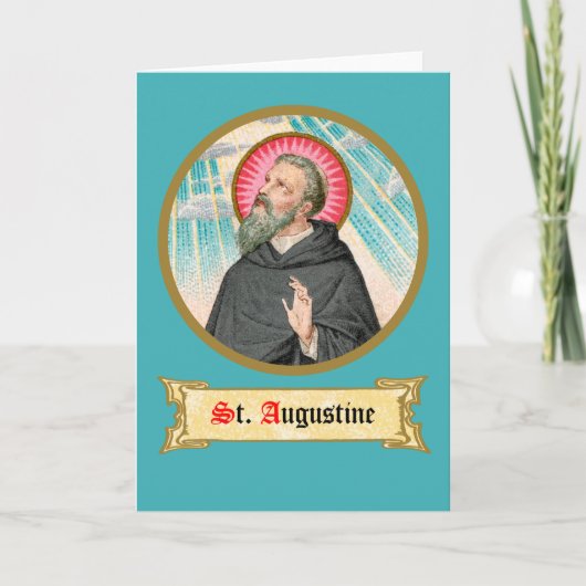 Augustine von Hippo (SAU 047; Einzelheiten) Karte (Vorderseite)