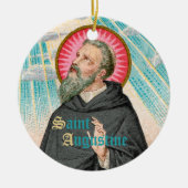 Augustine von Hippo (SAU 047; Einzelheiten) Keramik Ornament (Vorne)