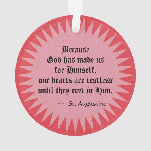 Augustine von Hippo (SAU 047; Einzelheiten) Ornament (Rückseite)