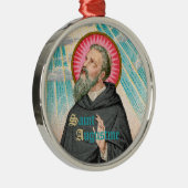 Augustine von Hippo (SAU 047; Einzelheiten) Ornament Aus Metall (Rechts)