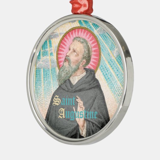 Augustine von Hippo (SAU 047; Einzelheiten) Ornament Aus Metall (Links)