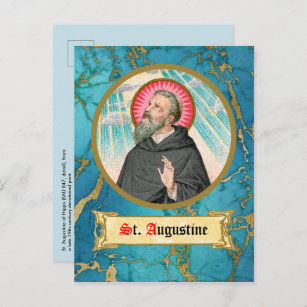 Augustine von Hippo (SAU 047; Einzelheiten) Postkarte