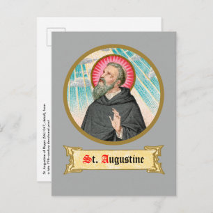 Augustine von Hippo (SAU 047; Einzelheiten) Postkarte