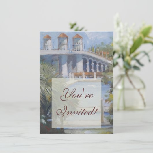 Augustiner Brücke Einladung (Stehend Vorderseite)