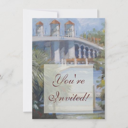 Augustiner Brücke Einladung (Vorderseite)